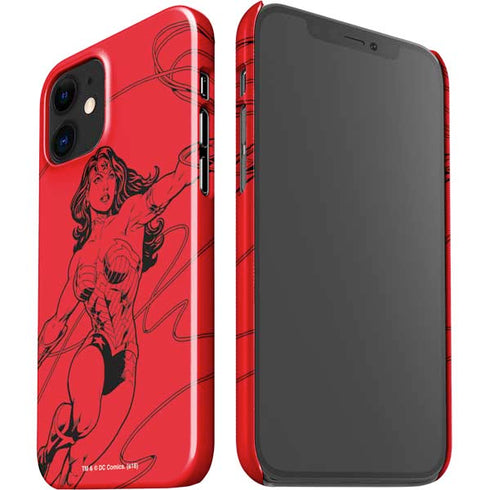 DC Comics Wonder Woman Comic Pop iPhone 12 Mini Lite Case