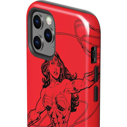 DC Comics Wonder Woman Comic Pop iPhone 12 Pro Max Impact Case