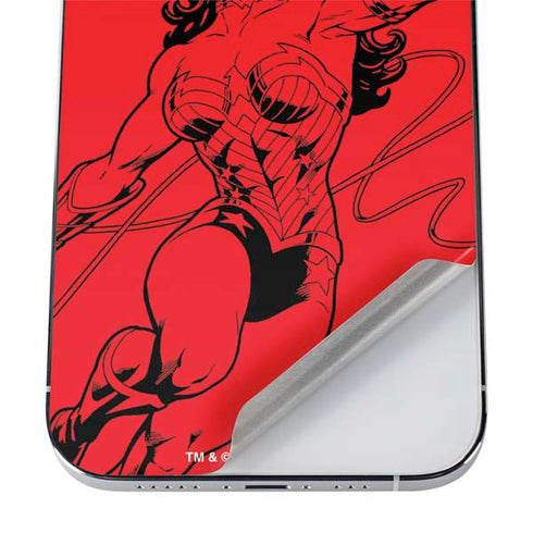 DC Comics Wonder Woman Comic Pop iPhone 12 Pro Skin