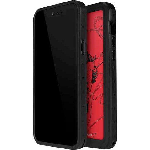 DC Comics Wonder Woman Comic Pop iPhone 12 Pro Waterproof Case