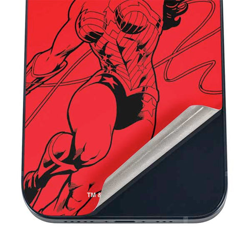 DC Comics Wonder Woman Comic Pop iPhone 12 Skin