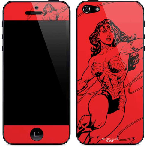 DC Comics Wonder Woman Comic Pop iPhone 5/5s/5SE Skin