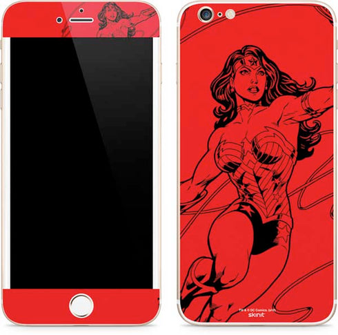 DC Comics Wonder Woman Comic Pop iPhone 6/6s Plus Skin