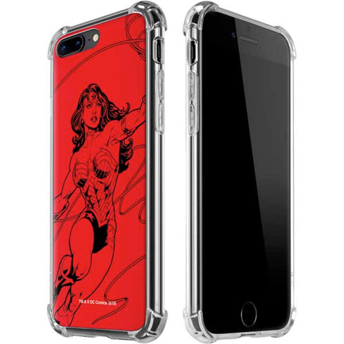 DC Comics Wonder Woman Comic Pop iPhone 7/8 Plus Clear Case