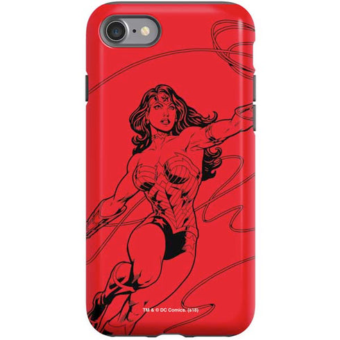 DC Comics Wonder Woman Comic Pop iPhone SE (2nd & 3rd Gen) Pro Case