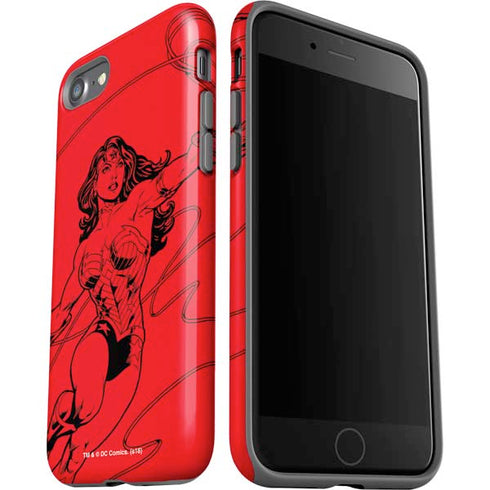 DC Comics Wonder Woman Comic Pop iPhone SE (2nd & 3rd Gen) Pro Case