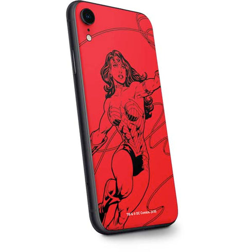 DC Comics Wonder Woman Comic Pop iPhone XR Skin