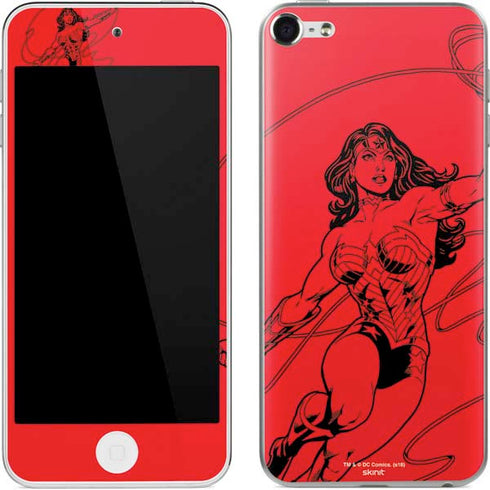 DC Comics Wonder Woman Comic Pop Apple iPod Skin