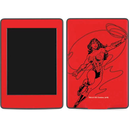 DC Comics Wonder Woman Comic Pop Amazon Kindle Skin