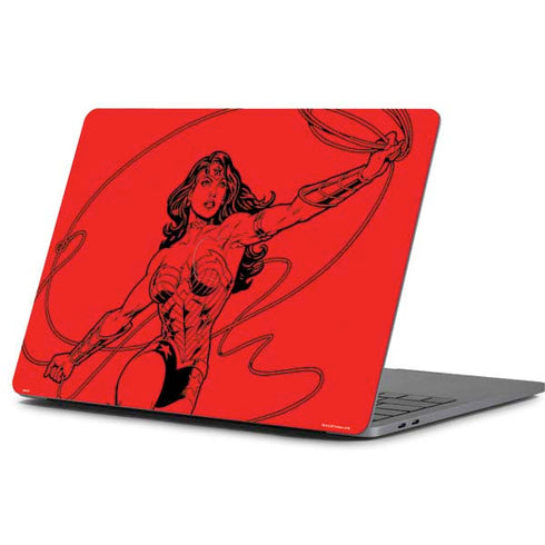 DC Comics Wonder Woman Comic Pop Apple MacBook Pro 13-inch Skin