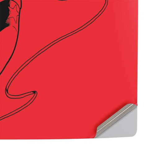 DC Comics Wonder Woman Comic Pop PS5 Console Skin