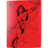 DC Comics Wonder Woman Comic Pop PS5 Digital Edition Console Skin