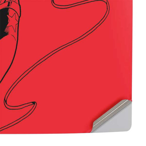 DC Comics Wonder Woman Comic Pop PS5 Slim Digital Edition Console Skin