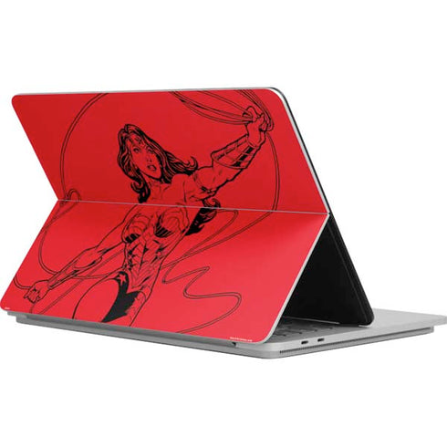 DC Comics Wonder Woman Comic Pop Surface Laptop Studio Skin