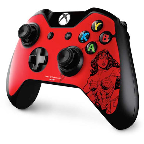 DC Comics Wonder Woman Comic Pop Xbox One Controller Skin