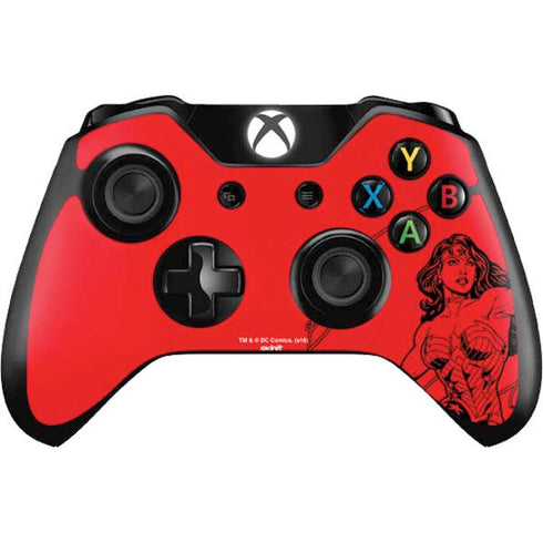 DC Comics Wonder Woman Comic Pop Xbox One Controller Skin