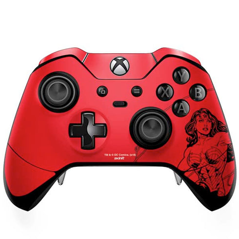 DC Comics Wonder Woman Comic Pop Xbox One Elite Controller Skin