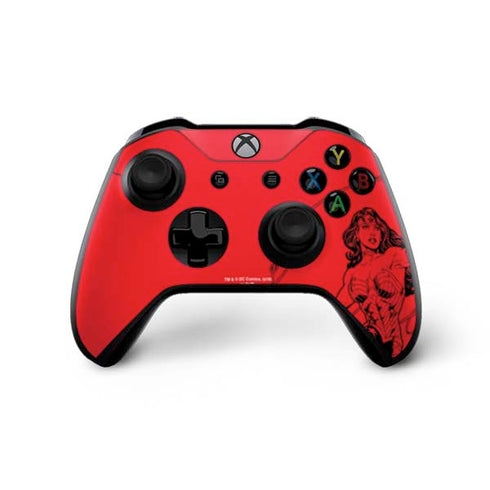 DC Comics Wonder Woman Comic Pop Xbox One X Controller Skin
