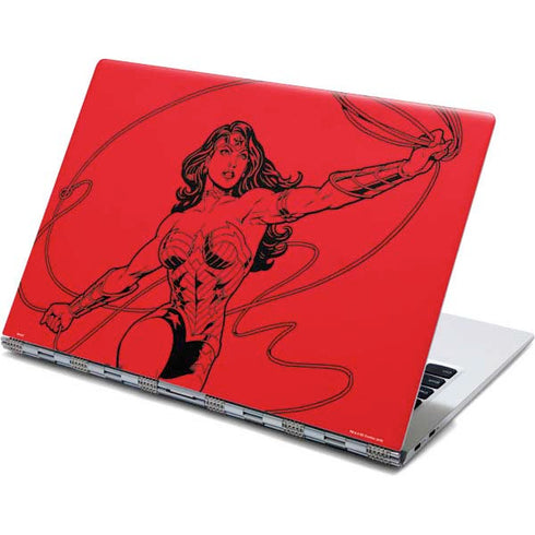 DC Comics Wonder Woman Comic Pop Yoga 910 2-in-1 14in Touch-Screen Skin
