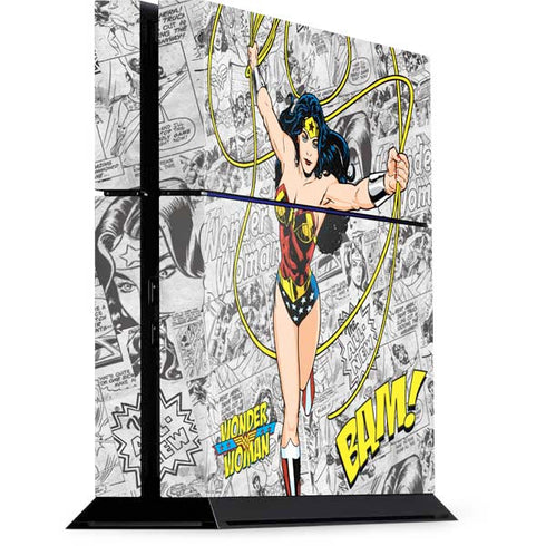 DC Comics Wonder Woman Classic Action Pose PS4 Console Skin