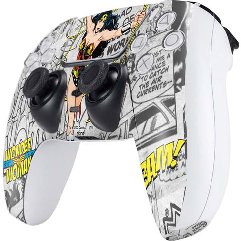DC Comics Wonder Woman Classic Action Pose PS5 Controller Skin