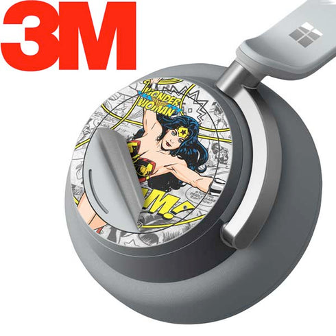 DC Comics Wonder Woman Classic Action Pose Surface Headphones Skin