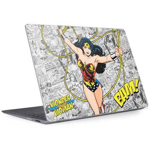 DC Comics Wonder Woman Classic Action Pose Surface Laptop 2 Skin