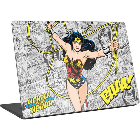 DC Comics Wonder Woman Classic Action Pose Surface Laptop 4 15in Skin