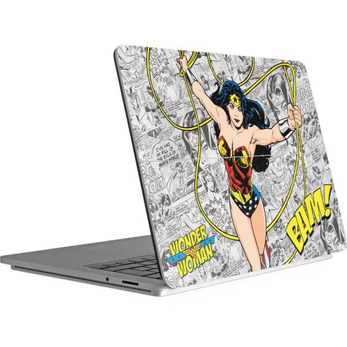 DC Comics Wonder Woman Classic Action Pose Surface Laptop Studio Skin