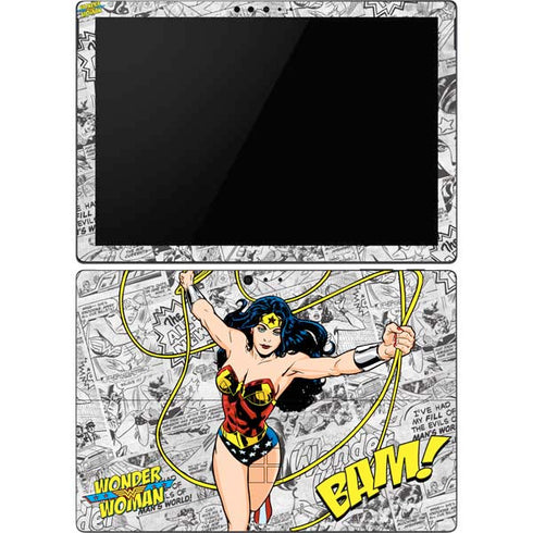 DC Comics Wonder Woman Classic Action Pose Surface Pro 6 Skin