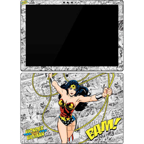 DC Comics Wonder Woman Classic Action Pose Surface Pro 7 Skin