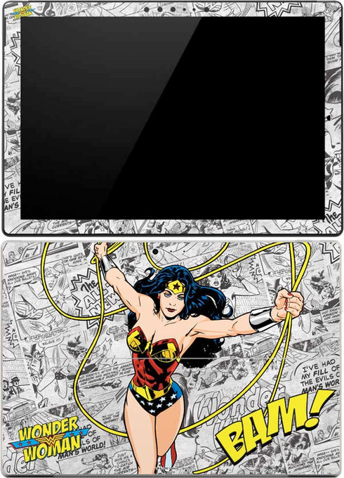 DC Comics Wonder Woman Classic Action Pose Surface Pro (2017) Skin