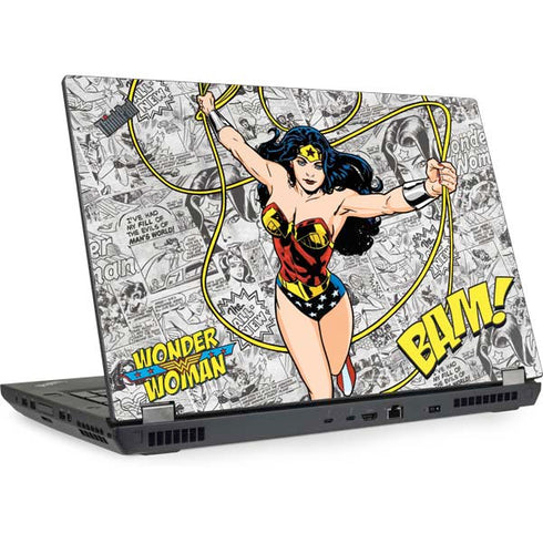 DC Comics Wonder Woman Classic Action Pose Lenovo ThinkPad Skin