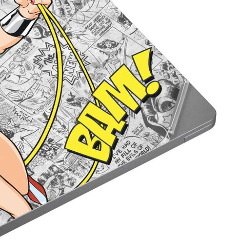 DC Comics Wonder Woman Classic Action Pose Universal Laptop 16.6in (13.4 x 9.7in) Skin