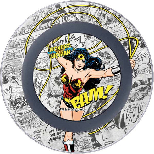 DC Comics Wonder Woman Classic Action Pose Wireless Charger Skin