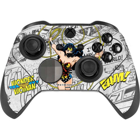 DC Comics Wonder Woman Classic Action Pose Xbox Elite Wireless Controller Series 2 Skin