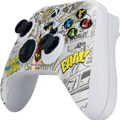 DC Comics Wonder Woman Classic Action Pose Xbox Series S Controller Skin