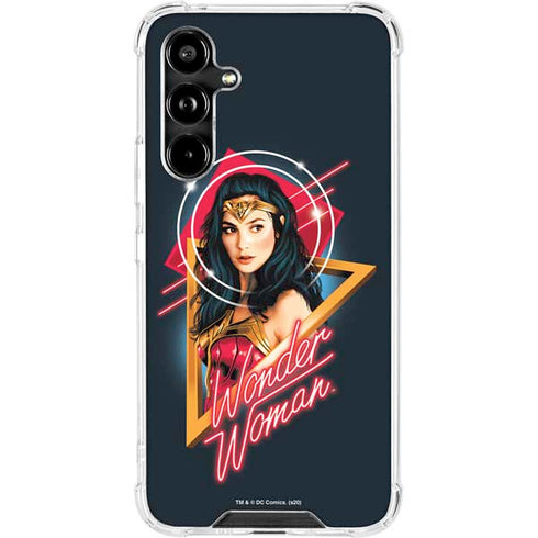 Wonder Woman 1984 (2020) Character Movie Poster Galaxy A54 5G Clear Case