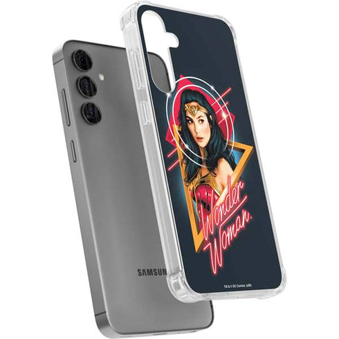 Wonder Woman 1984 (2020) Character Movie Poster Galaxy S24 Plus Clear Case