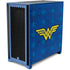 DC Comics Wonder Woman Emblem on Flag Corsair 4000D Tempered Glass Mid-Tower ATX Case Skin