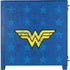 DC Comics Wonder Woman Emblem on Flag Corsair 4000D Tempered Glass Mid-Tower ATX Case Skin