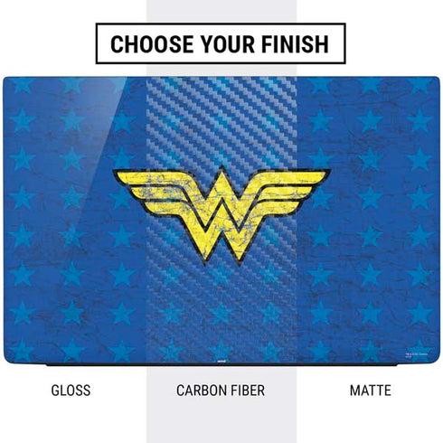 DC Comics Wonder Woman Emblem on Flag Dell Vostro Skin