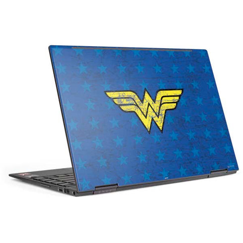 DC Comics Wonder Woman Emblem on Flag HP Envy Skin