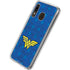 DC Comics Wonder Woman Emblem on Flag Galaxy A20 Clear Case