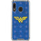 DC Comics Wonder Woman Emblem on Flag Galaxy A30 Clear Case