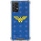 DC Comics Wonder Woman Emblem on Flag Galaxy A72 5G Clear Case