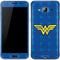 DC Comics Wonder Woman Emblem on Flag Galaxy J3 Skin
