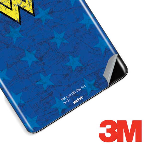 DC Comics Wonder Woman Emblem on Flag Galaxy Note 8 Skin