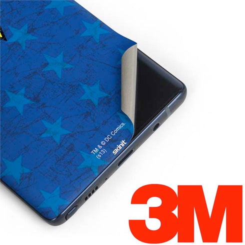 DC Comics Wonder Woman Emblem on Flag Galaxy Note 9 Skin