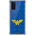 DC Comics Wonder Woman Emblem on Flag Galaxy Note20 5G Clear Case
